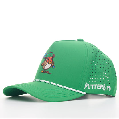 Green Hat / White Rope - Pinch The Goldfinch