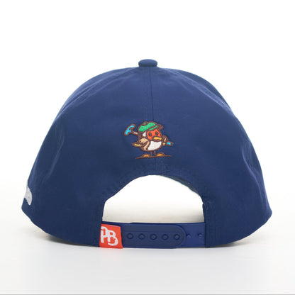 Navy Hat / White Rope | "PB" Baseball Style