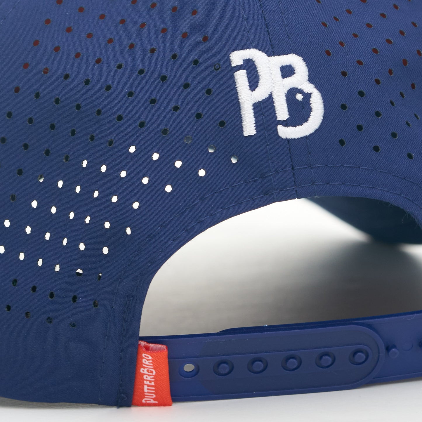 Navy Hat / White Rope - PutterBird Wordmark