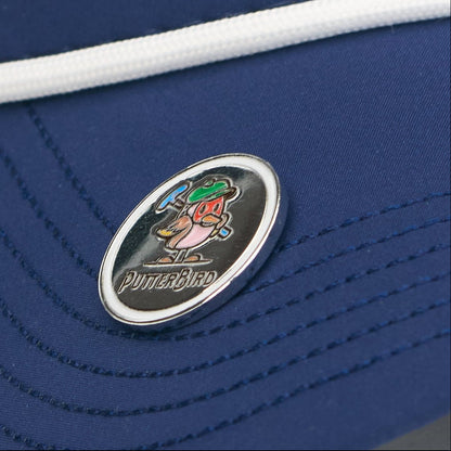 Navy Hat / White Rope - PutterBird Wordmark