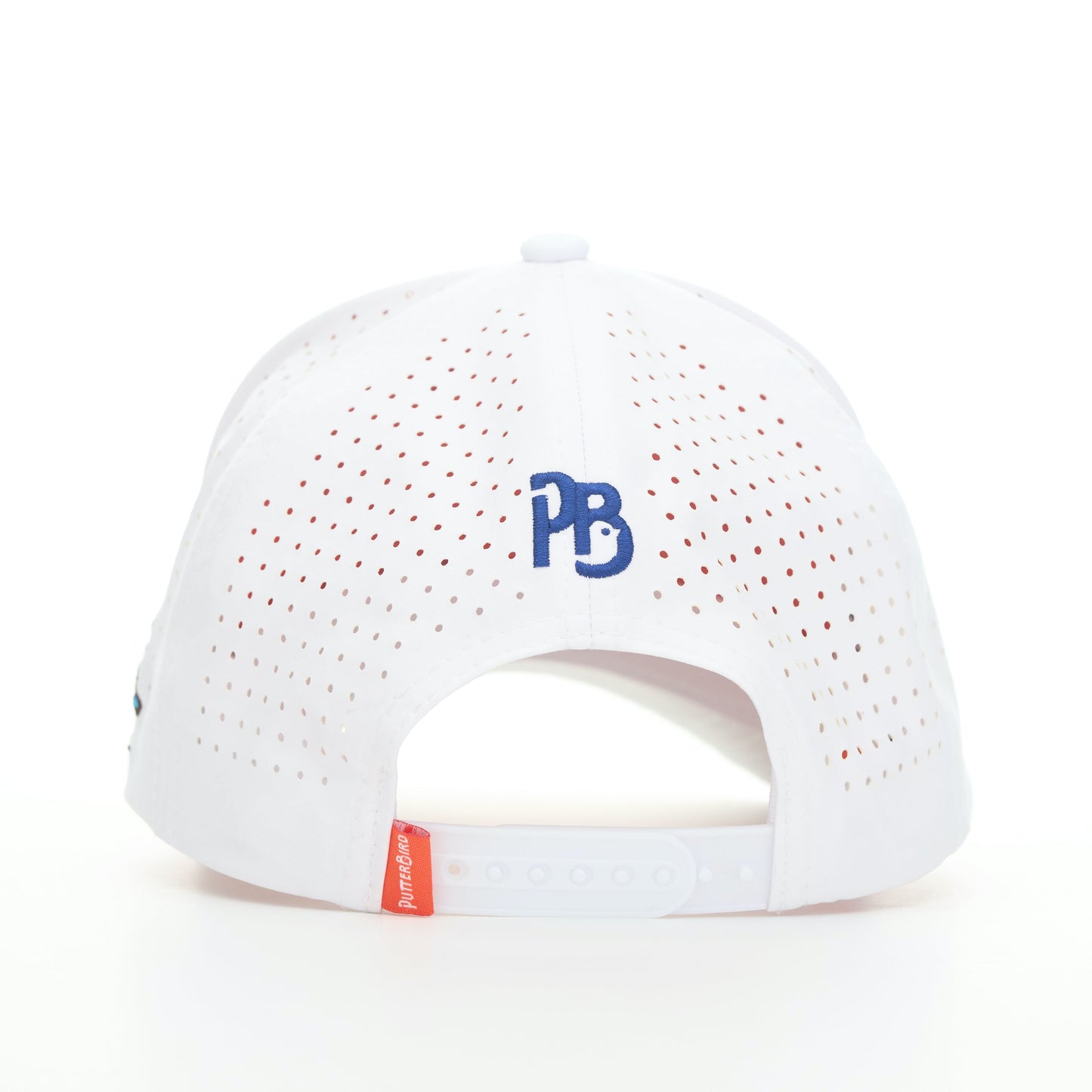 White Hat / Navy Rope - PutterBird Wordmark