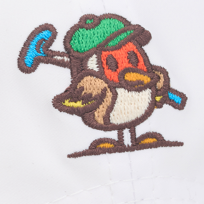 White Hat / Navy Rope | "PB" Baseball Style