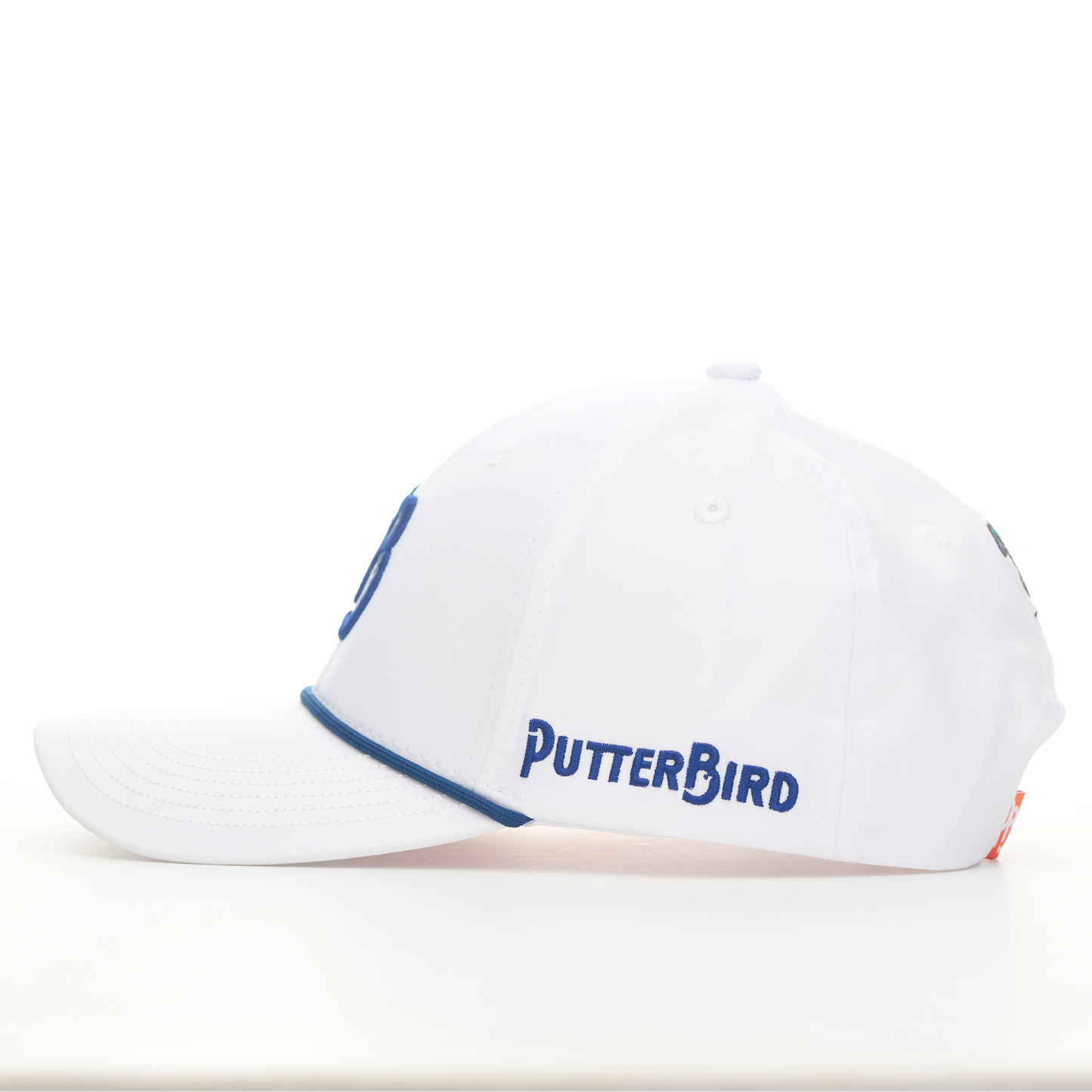 White Hat / Navy Rope | "PB" Baseball Style